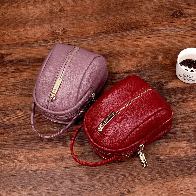 软皮迷你手机2020新款单肩潮小包包 伊芙琳箱包旗舰手机包