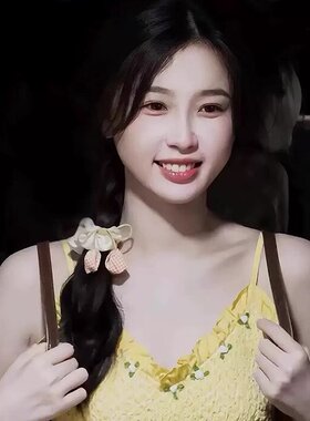 郁金香发圈超仙花朵小肠发绳