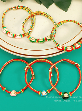 端午节五彩绳手链红绳批发