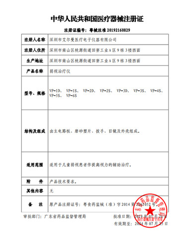 弱视训练仪器视得宝家视力哺近视散光性补红光弱势治疗仪儿童防控-图2