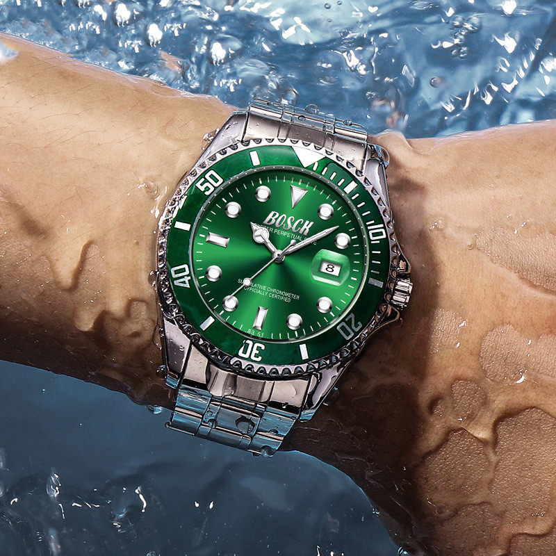 正品牌绿水鬼2020新款男士潮手表 bvq手表国产腕表