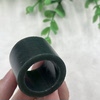 Xinjiang Hetian jade sapphire finger ring scrap ring mouth 22 finger ring ring jade material DIY circle free shipping t