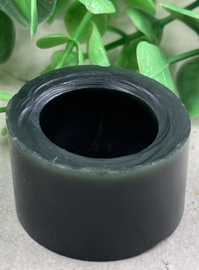 新疆和田玉青玉且末扳指边角料内径22戒指圆圈指环下脚料包邮t