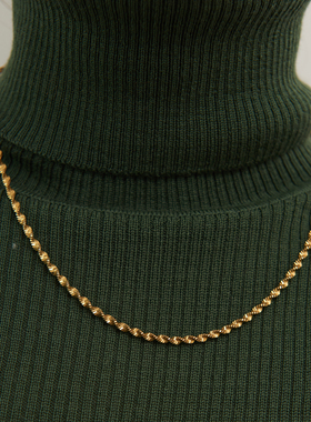 joystone水波纹项链高级感气质女