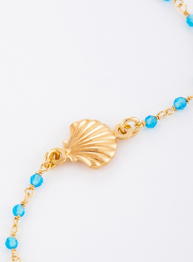 意大利进口925银贝壳回声手链