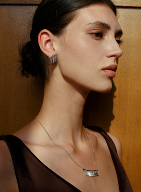 意大利进口925银流苏项链女