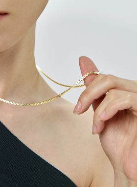 joystone项链编织女蛇骨链