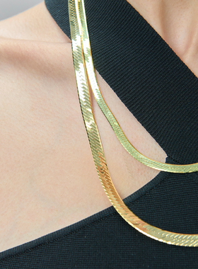 joystone加厚蛇骨链高级感中性女