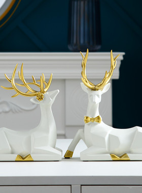 简约现代风轻奢高档酒柜装饰品