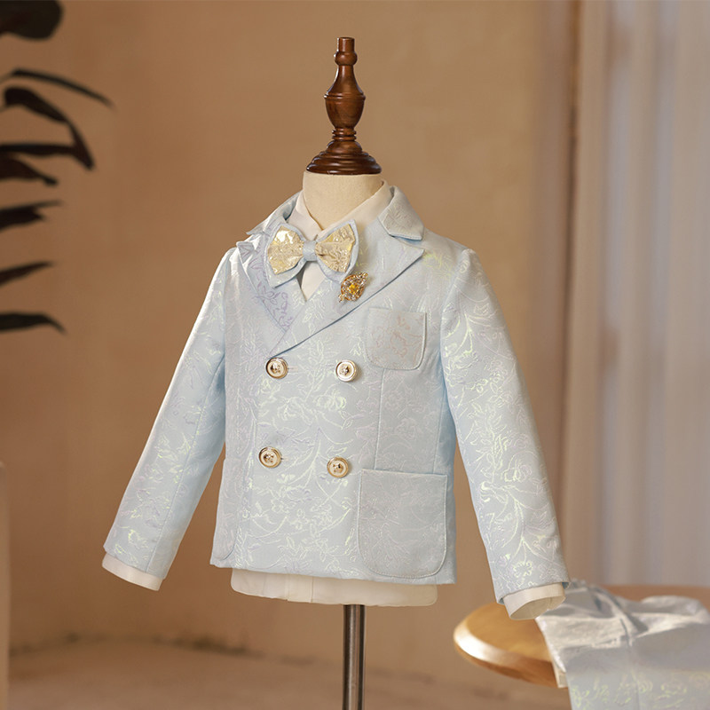 儿童西装套装男童2025新款帅气花童周岁礼服男宝小西服男孩主持人,淘宝优惠券,粉丝福利购,淘宝优惠卷