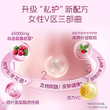 【2瓶】优思益澳洲进口蔓越莓精华胶囊[20元优惠券]-寻折猪