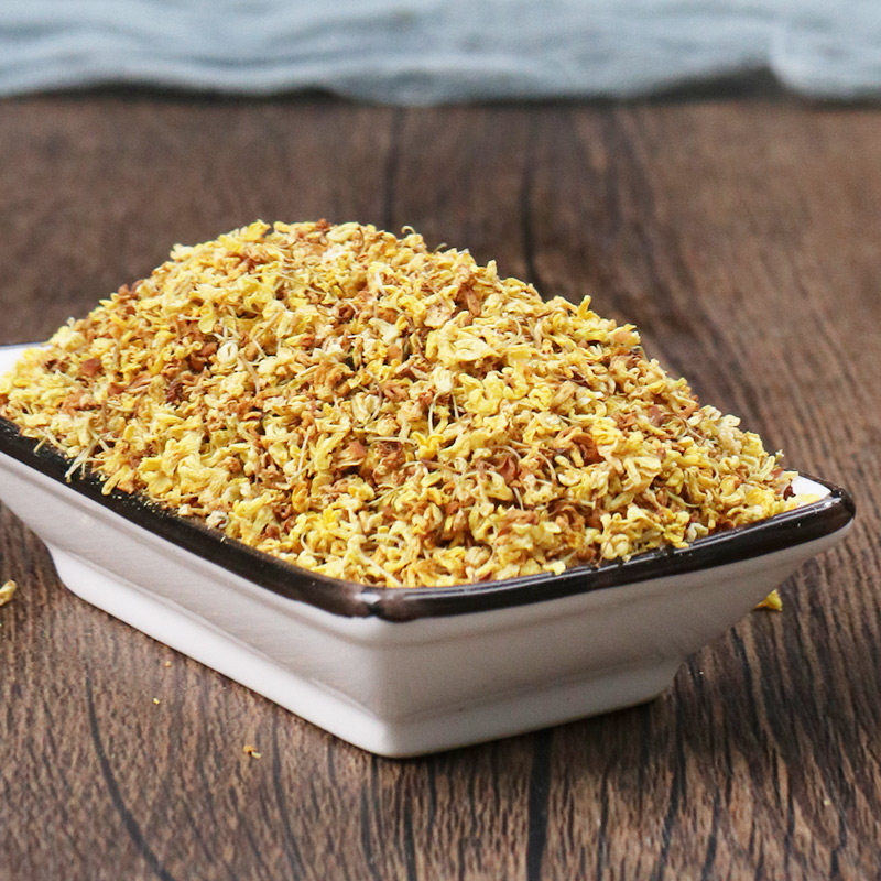 新鲜金桂花茶食用烘焙干桂花干花 天然醇正桂花茶 全店任性满2件送杯子 疯猫旗舰店 淘优券