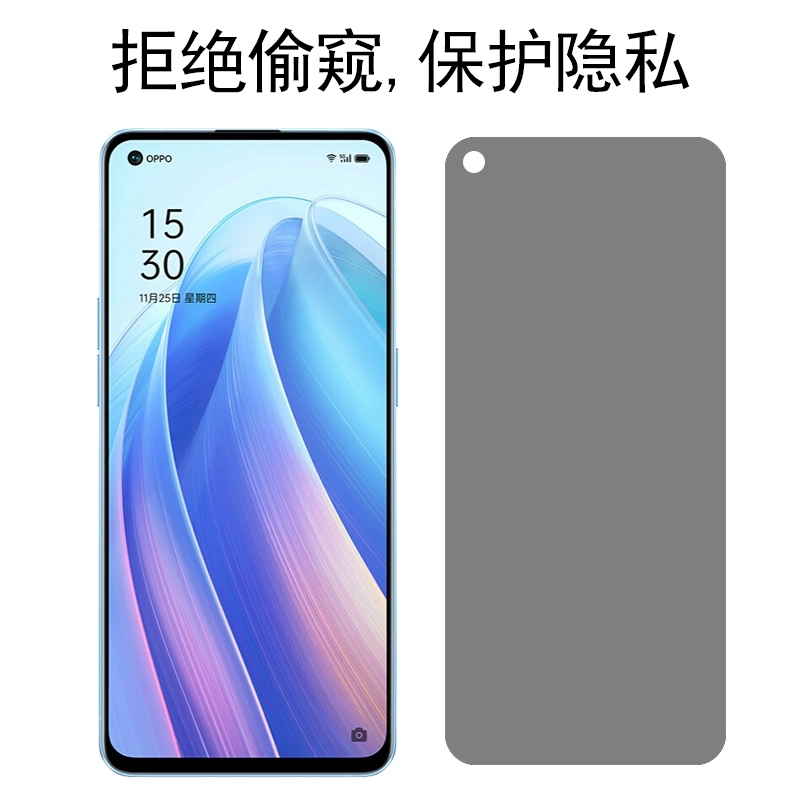 opporeno8pro防窥opporenno8pr防偷窥oppo人ren十reno8pro+手机opporeon8钢化膜popreno8opporen08opporene8p - 图1