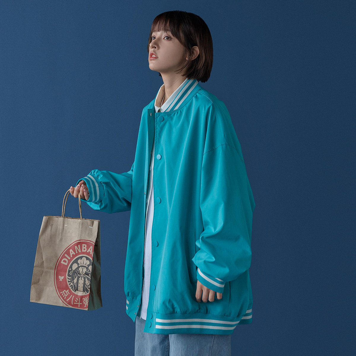 棒球服春秋季短款ins潮美式夹克 瑞帝驰短外套