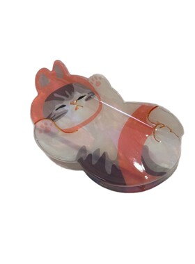 韩系慵懒猫咪鲨鱼夹46