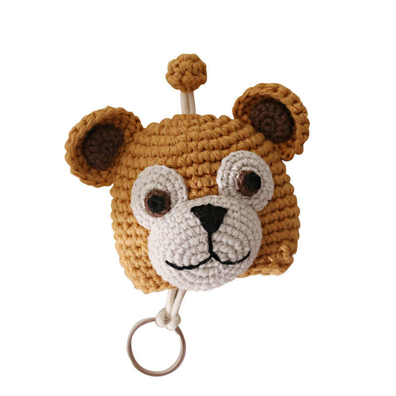 经典卡通毛线编制钥匙包 女生可爱动漫钥匙保护套 兔子小熊抽拉款,淘宝优惠券,粉丝福利购,淘宝优惠卷