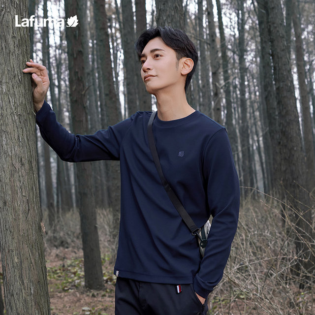 Lafuma Waffle Crew Neck ເສື້ອຍືດແຂນຍາວ