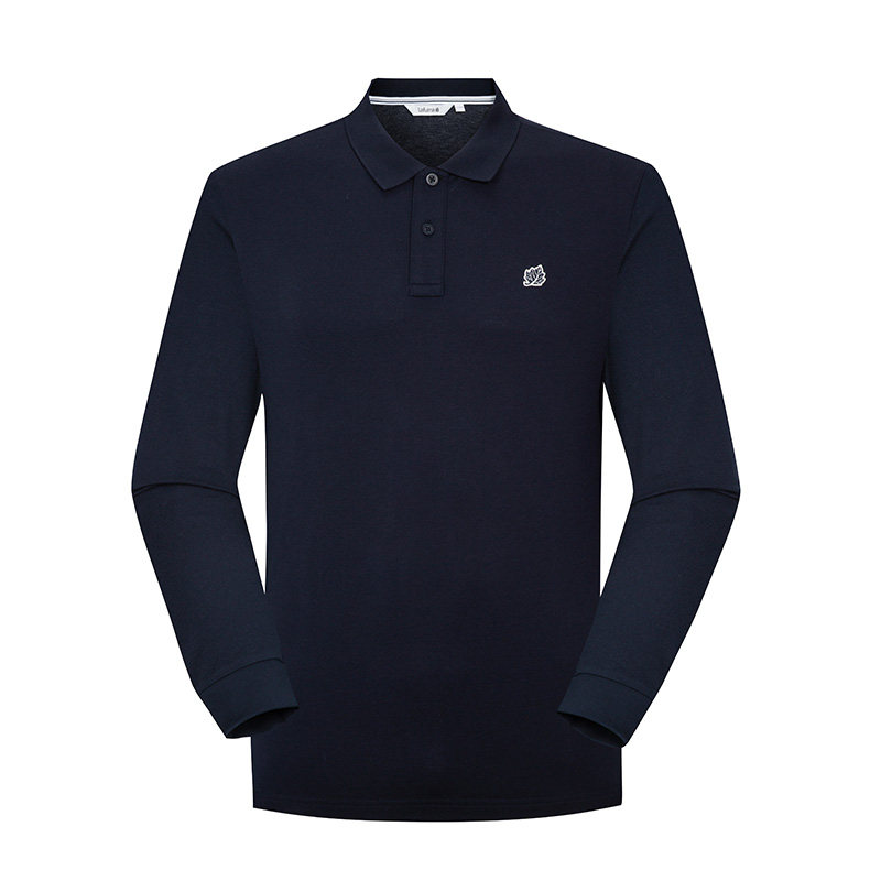 LAFUMA乐飞叶户外通勤快干休闲长袖polo男翻领纯色T恤上衣打底衫,淘宝优惠券,粉丝福利购,淘宝优惠卷