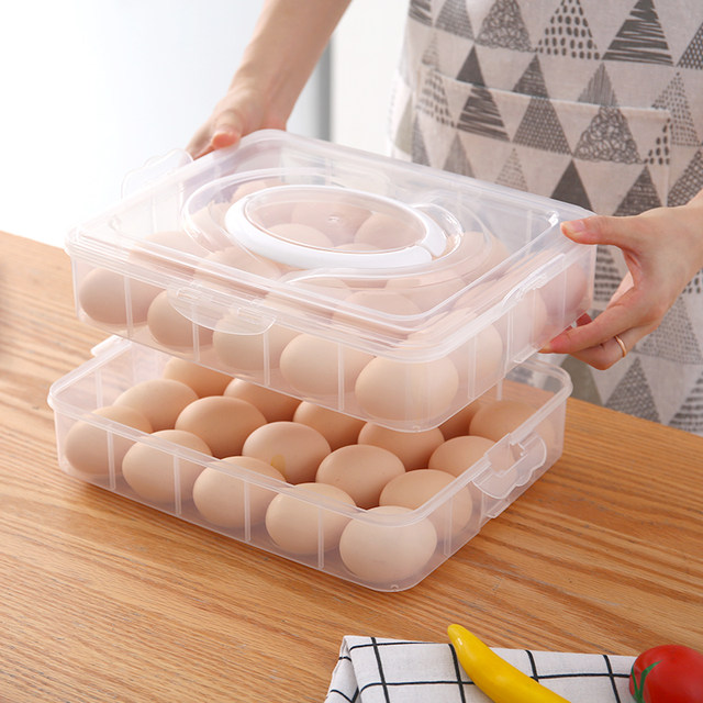 Egg box can be used for carrying refrigerator and fresh storage box