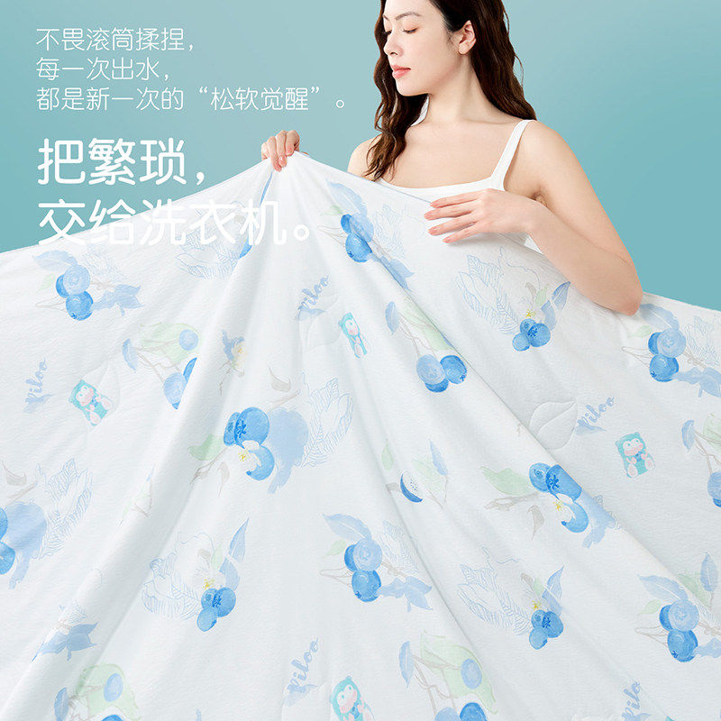 匹鲁亲子空调被夏季薄款