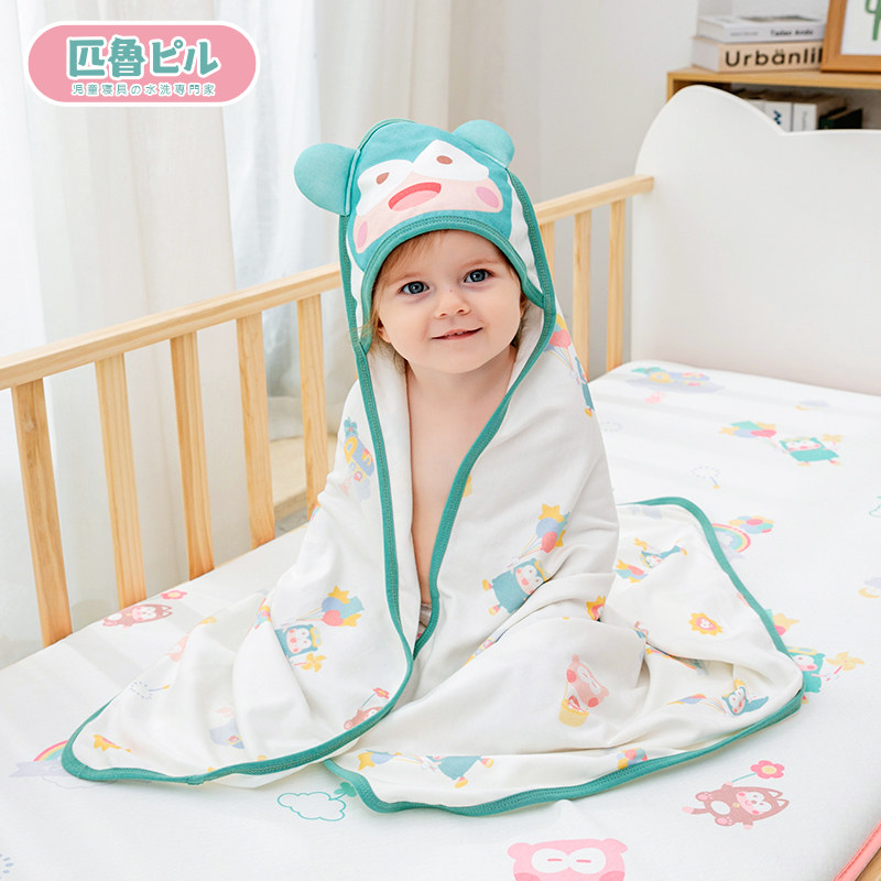 piloo匹鲁包被婴儿春夏抱被盖毯 匹鲁婴童抱被/抱毯