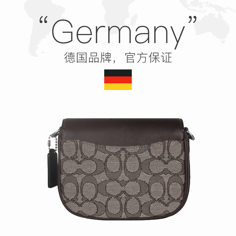 【自营】COACH/蔻驰女士时尚百搭通勤单肩斜挎包 CU982棕色马鞍包,淘宝优惠券,粉丝福利购,淘宝优惠卷