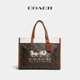 COACH CARRIAGE PATTERN FIELD 30 TOTE BAG