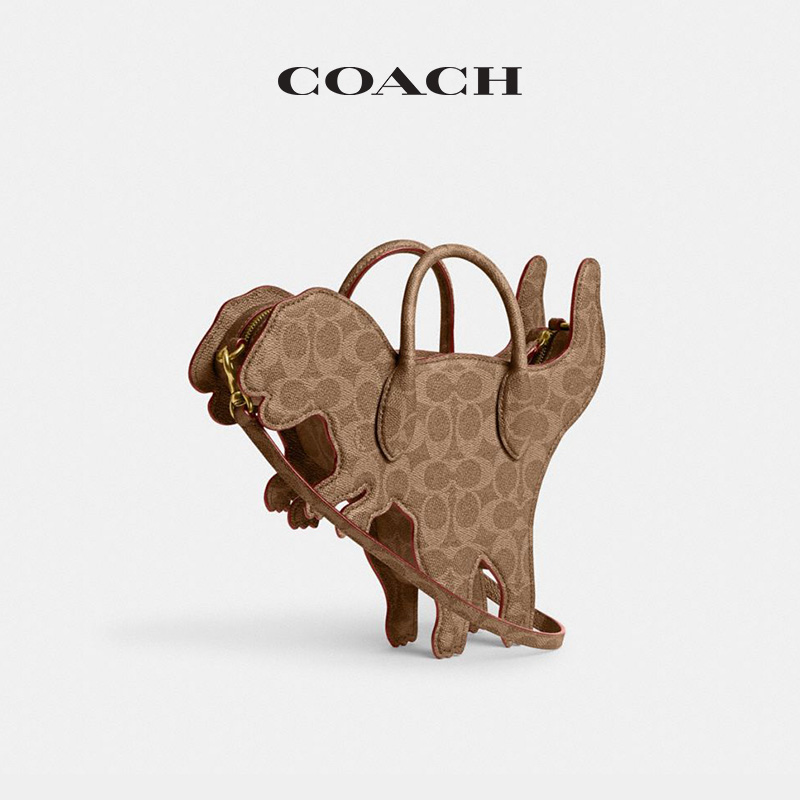 COACH/蔻驰女士经典标志REXY手袋斜挎包手提包 - 图1