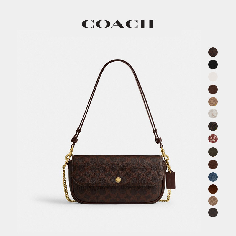 【新款】COACH/蔻驰女士经典标志BROOK单肩包斜挎包手提包高级感 女士实拍商品图