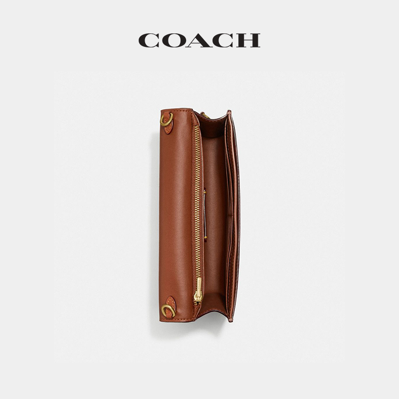 COACH/蔻驰女士经典标志帆布HAYDEN斜挎包复古老花通勤-图3