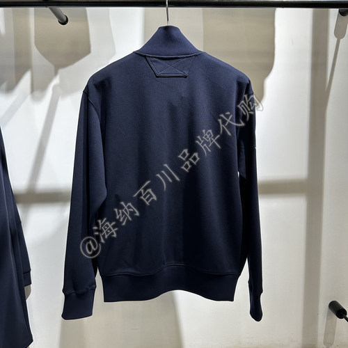 卡帕kappa背靠背男款2025冬季新款运动休闲针织立领外套K0F72WK02 - 图2
