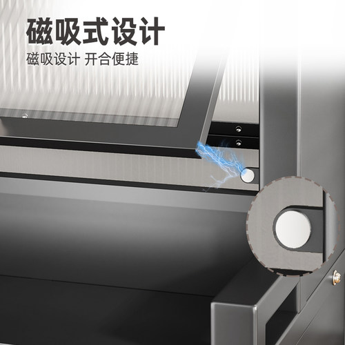 厨房调料置物架台面家用多层多功能防尘调料品调味罐调味料收纳盒 - 图1