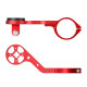 Bicycle computer extension bracket aluminum alloy extension bracket