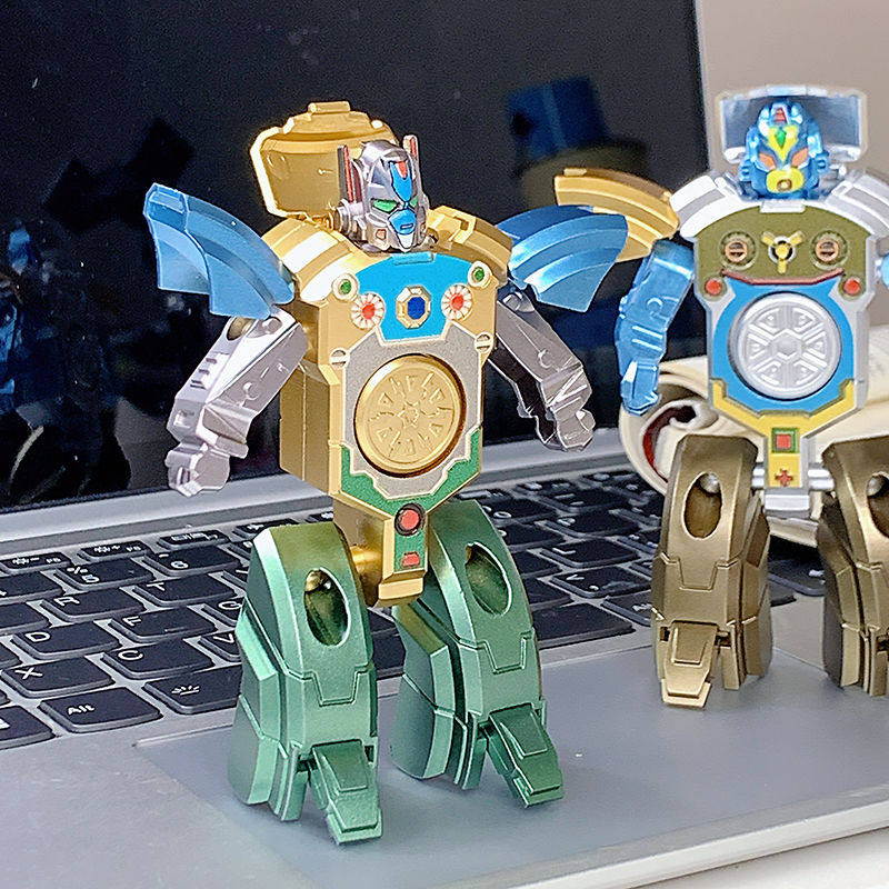 新款变形机器人指尖陀螺手指旋转变形二合一男孩解压神器玩具礼物,淘宝优惠券,粉丝福利购,淘宝优惠卷