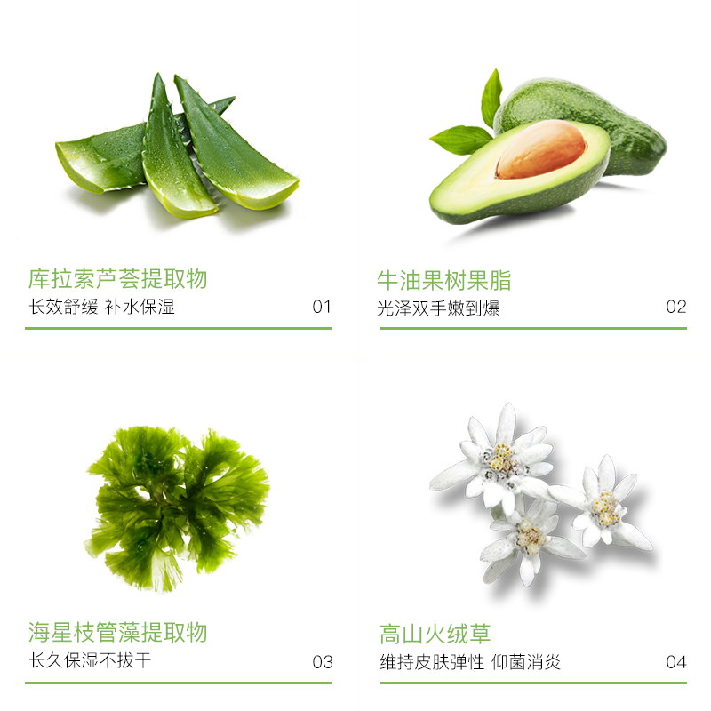 nccu旗舰店香港NCCU芦荟护手霜滋润保湿补水嫩白修护秋冬防冻防干裂女男手膜0