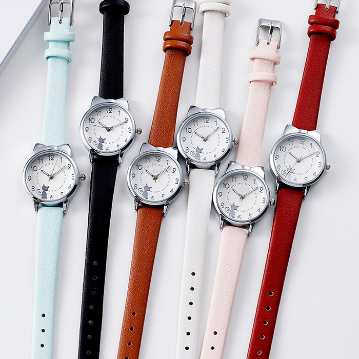 女童防水防摔卡通粉幼儿园电子表 她福国产腕表