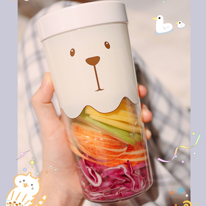 【顺丰】日系小白熊家用水果杯榨汁机 hijuice榨汁机