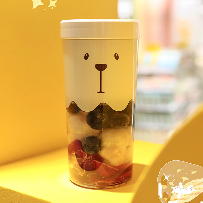 【顺丰】日系小白熊家用水果杯榨汁机 hijuice榨汁机