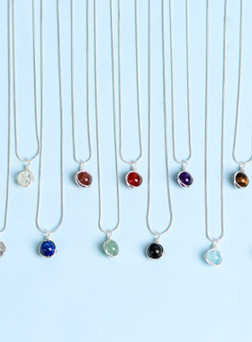 星座宝石吉祥百搭项链仙女风