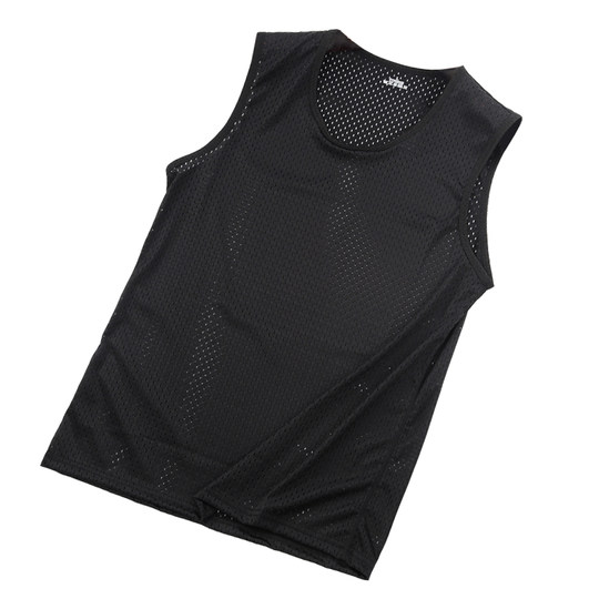 2 шт. сетчатого жилета из ледяного шелка, летний модный тонкий полый жилет