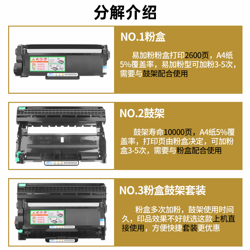 【顺丰】适用东芝300D打印机粉盒T-3003C硒鼓Toshiba 301DN墨粉盒DP3003 3004 3005碳粉盒302DNF黑白激光墨盒 - 图2