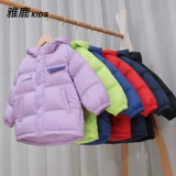 Детский короткий пуховик подходит для мужчин и женщин, куртка с пухом, коллекция 2023, детская одежда, подходит для подростков