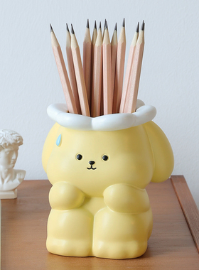 可爱小兔子笔筒摆件桌面收纳