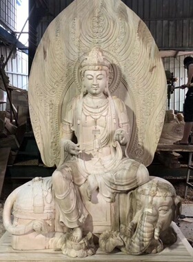 木雕定制定做寺庙佛像神像供奉订制来料加工菩萨关公人物彩绘摆件