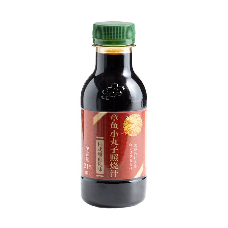 新太平洋一发入魂照烧酱汁日式章鱼小丸子照烧鲣鱼汁烧烤酱215ml - 图0