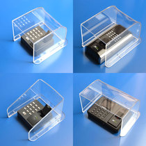 Visual Doorbell Anti-Rain Hood Sun Protection Waterproof Hood Wireless Access Control Face Machine Shield acrylic Access Control Anti-rain cover