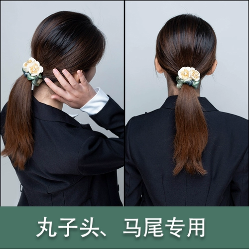 Хвостик, заколка для волос, резинка для волос, японские и корейские, простой и элегантный дизайн