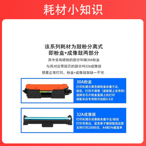 科尉适用惠普m227fdw硒鼓m203dw/dn/d粉盒m227d/sdn/fdn打印机碳粉hp30a墨盒cf230a墨粉laserjet pro mfp - 图2