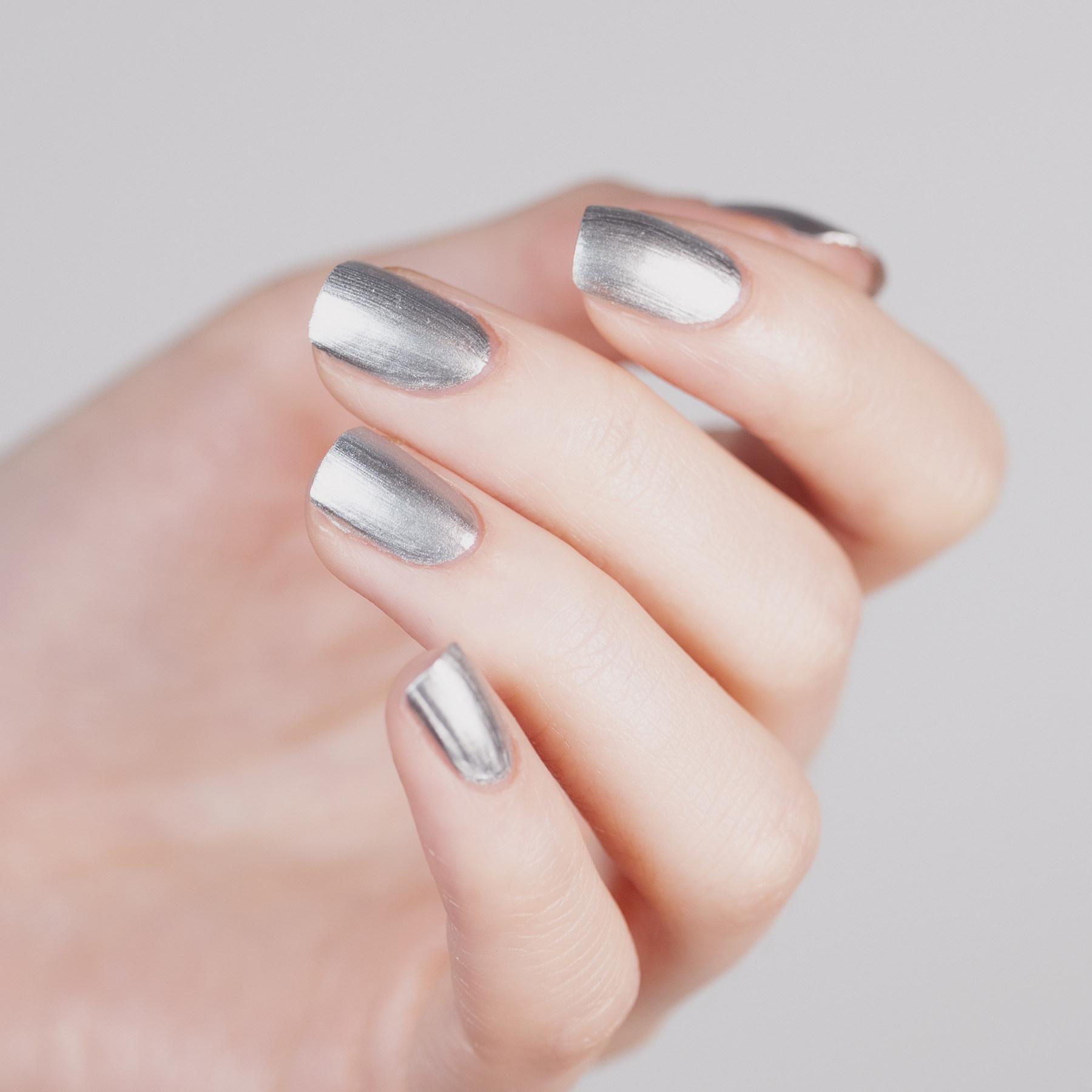 OPI银色指甲油女亮面金属质感F024 Chrome clawz镜面银银灰调显白,淘宝优惠券,粉丝福利购,淘宝优惠卷