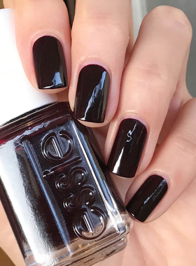 ESSIE249黑樱桃酒红免烤指甲油